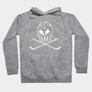 Hockey Skull and Crossbones Hoodie